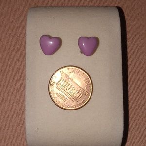 🎉Purple Heart Earrings